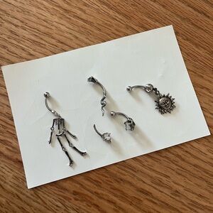 5/$25 Belly button jewelry